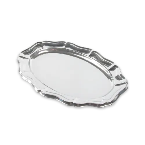 Plat Inox Ovale Petit