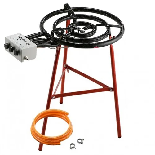 Trépied Poêle + Serpentin