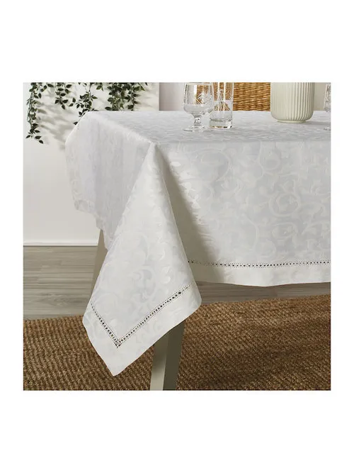 Nappe 180 x 180cm Blanche