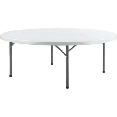 Table Ronde Plastique Diam 200cm