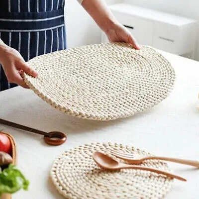 Dessous d'assiette en rotin