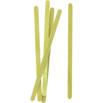 Agitateur bois 110x5x1 mm en boite distributrice de 1000