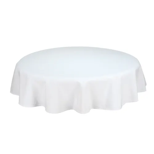Nappe Ronde 330cm Blanche