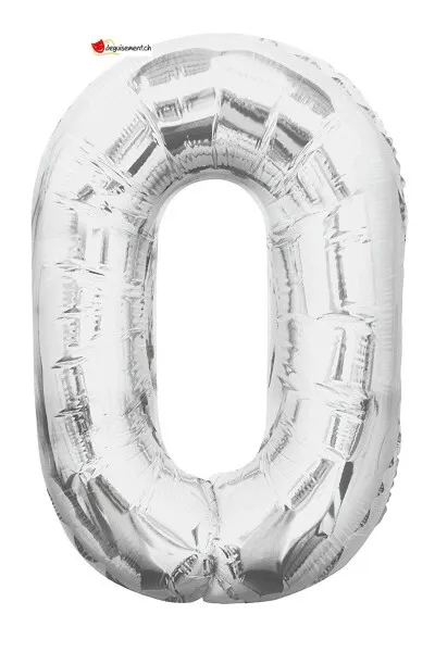 Ballons Alu 86cm Chiffre