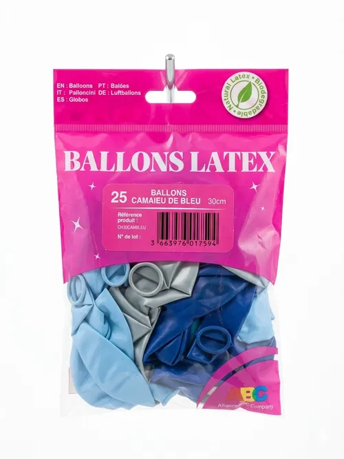 Ballons Latex CAMAIEU 30cm x25