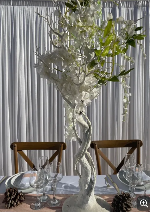 Centre de table fleurie