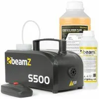 BeamZ S500-P - Machine à Fumée Finition Plastique 500 Watts – Liquide Inclus