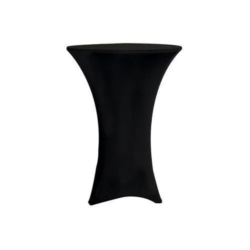 Black Cocktail Table Spandex Cover