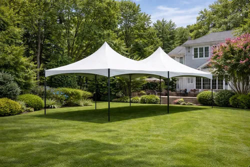 20 x 40 High Peak Frame Tent - Fits up to 100 People