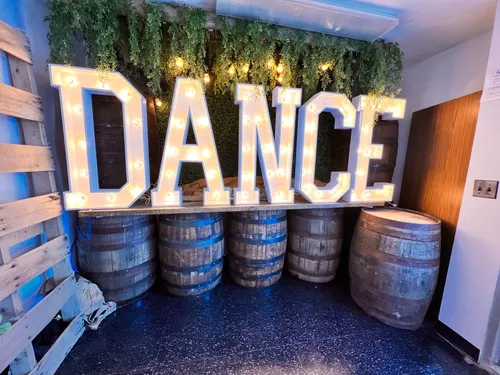 Dance Marquee letter combo