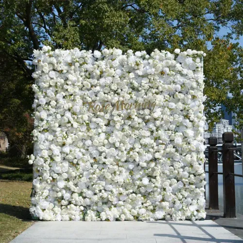 Touch of Luxury Flower Wall (Indoor Use Only) - 8 ft x 8 ft. Includes Setup and Take Down.