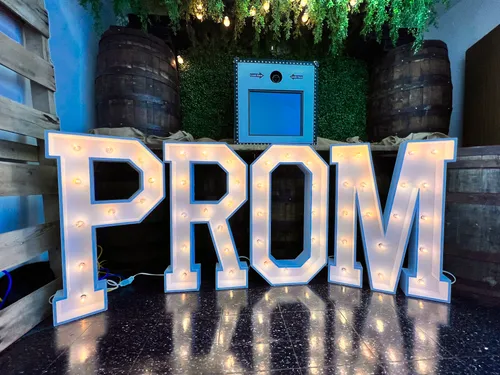 Prom Marquee Letter combo