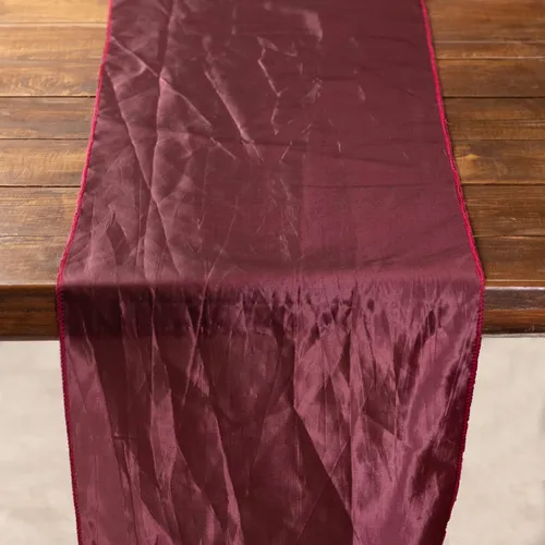Burgundy Table Runner (Silk)