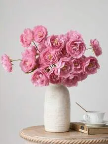 Dark Pink Peonies Flowers
