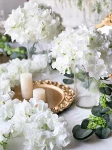 Small Hydrangea Flowers (White)