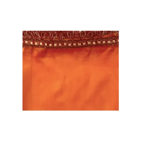 Orange Moroccan Draping - without beads (6m)