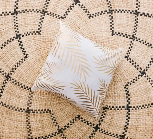 Gold Leaf Cushion Cover (Small)
