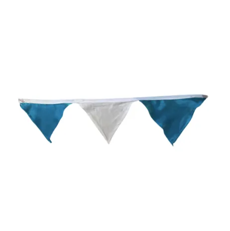 Turquoise Blue & White Bunting(10m)