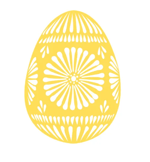 Easter Egg Cutout (Small)