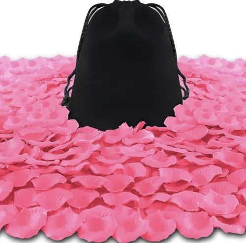 Artificial Pink Rose Petals