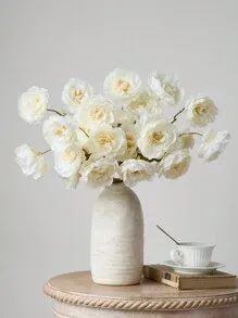 White Peonies Flowers