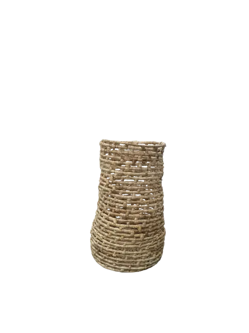 Long Round Hand Woven Basket