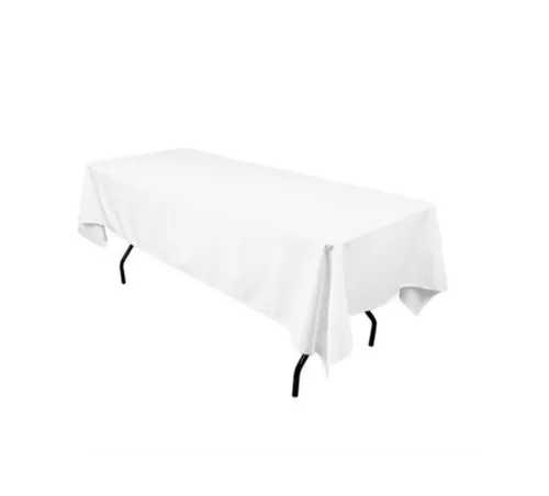 White Rectangle Tablecloth