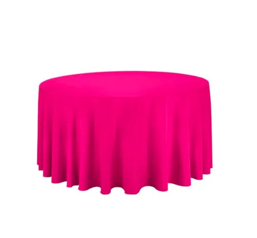 Pink Round Tablecloth (Large)