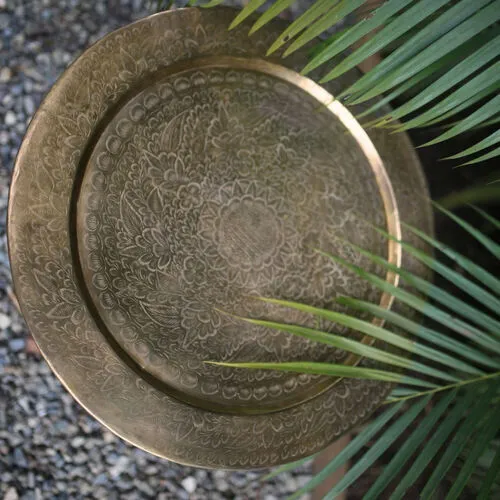 Brass Coffee Table (Medium)