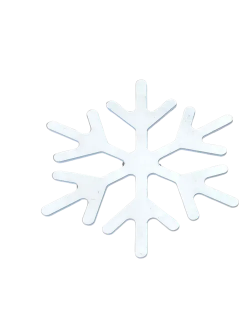 Snow Flake Cutout Prop (Large)
