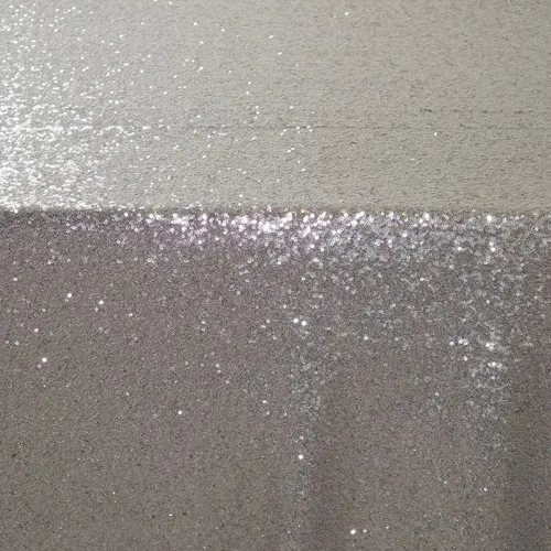 Silver Sequin Overlay (Rectangle)