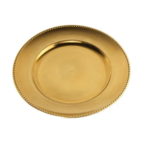 Gold Charger Plate