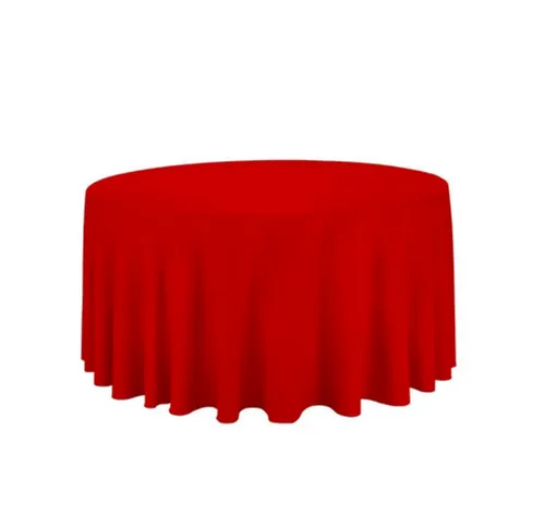Red Round Tablecloth (Large)