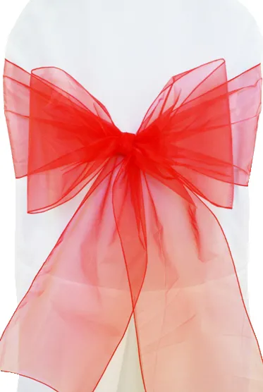 Red Chair Tie (Organza)