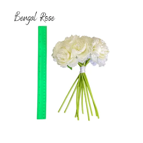 Bengal White Rose Bunch
