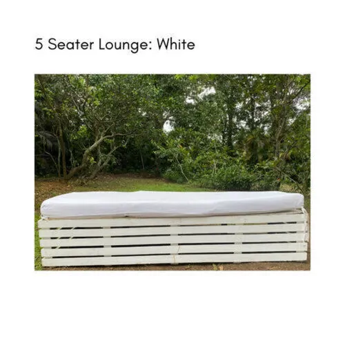 5 Seater Wooden Lounge