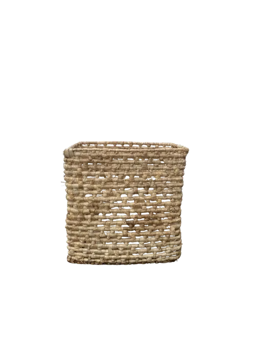 Square Hand Woven Basket (Small)