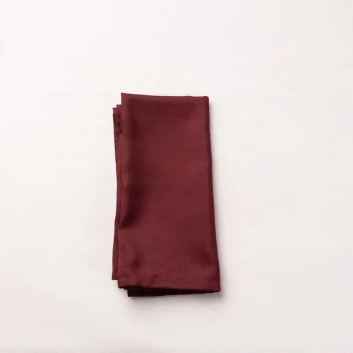 Burgundy Napkin (Maroon)