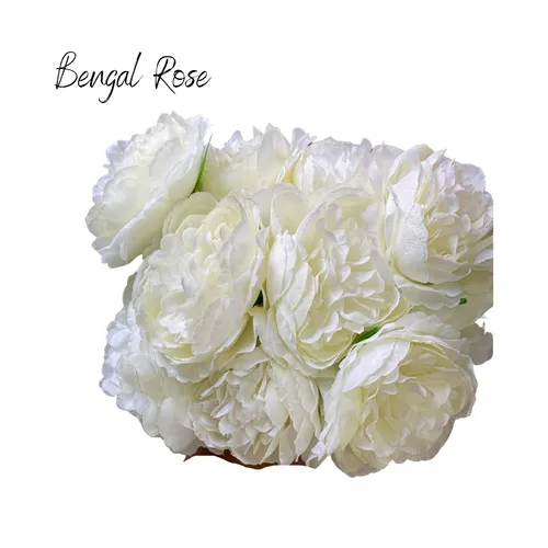 Bengal White Rose Bunch