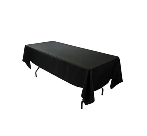 Black Rectangle Tablecloth