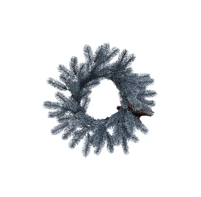 Silver Christmas Wreath(50cm)