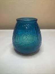 Ethan Candle Holder (blue )
