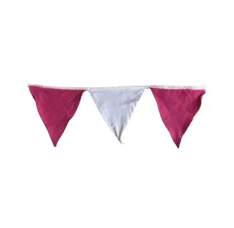 Pink & White Bunting(10m)