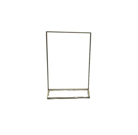 Clear Frame with Gold Edging