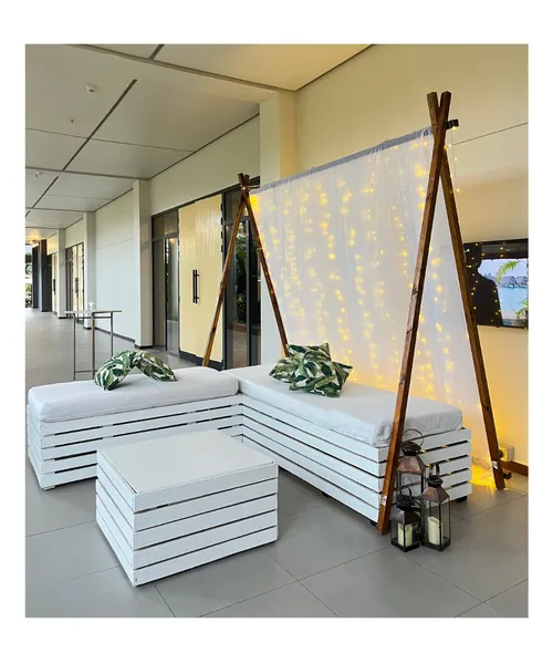 A Frame Wooden Cabana