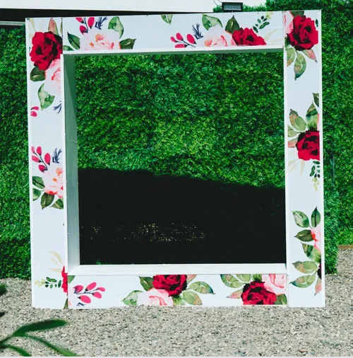 Giant Photo Frame (Rose Print)