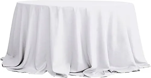 Solid Color Round Tablecloths 132