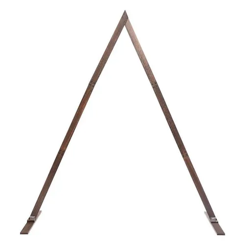 A-Frame Wooden Backdrop Arch