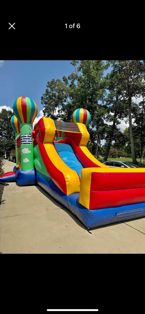 “On Cloud 9” Bounce House Combo