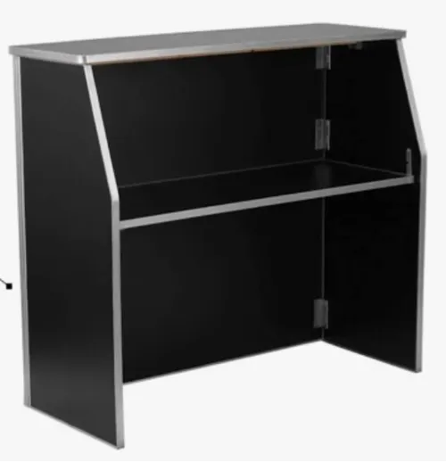 Black Portable Bar